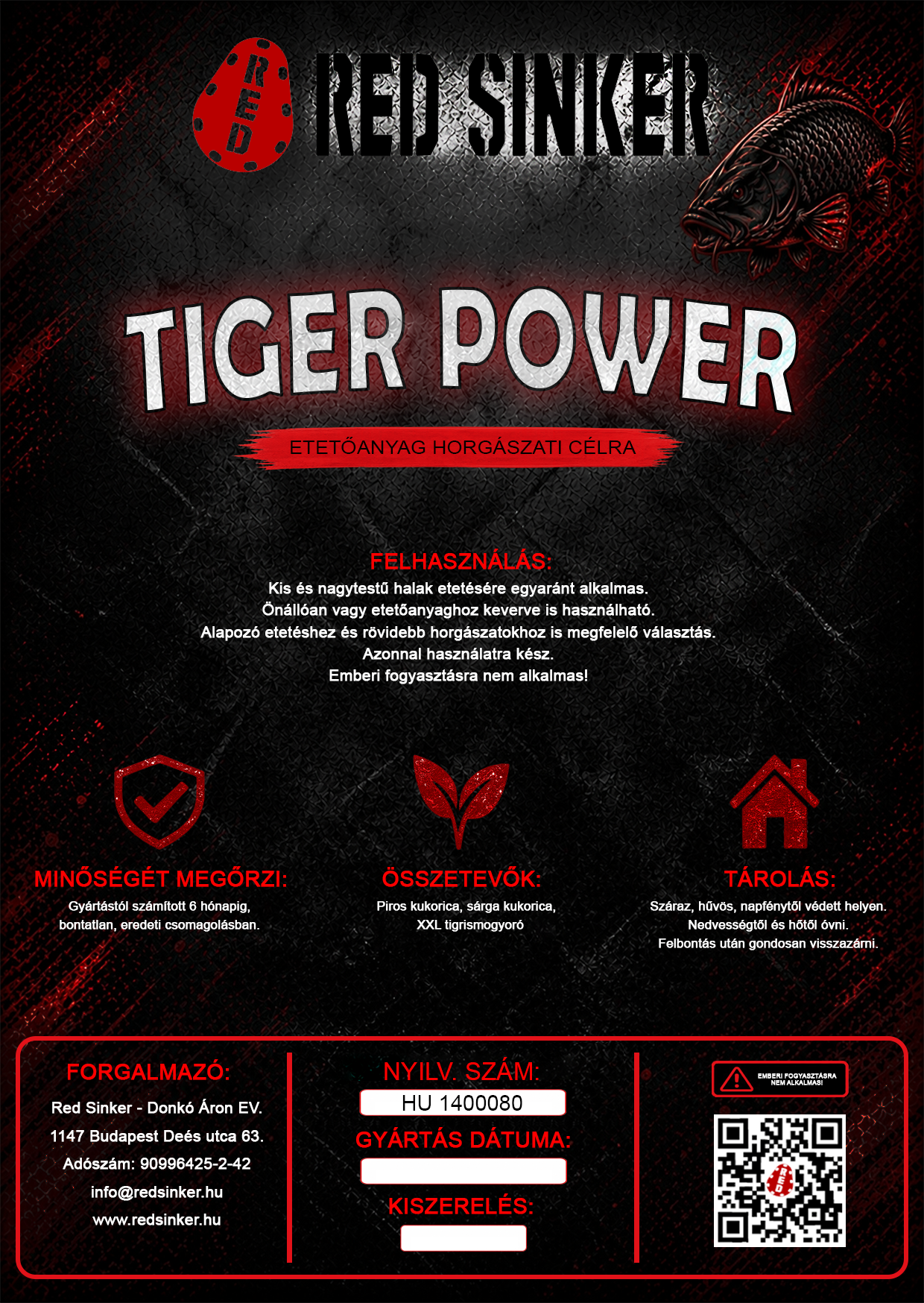 Red Sinker Tiger Power - Image 2
