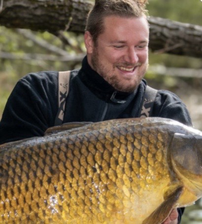 Red Sinker partner Daniel Moser – carp fishing