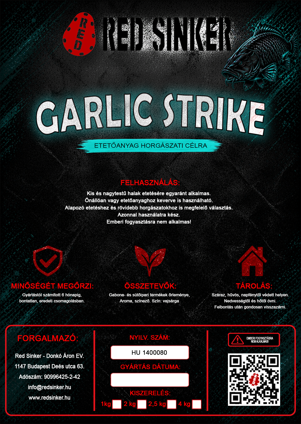 Red Sinker Garlic Strike - Image 2