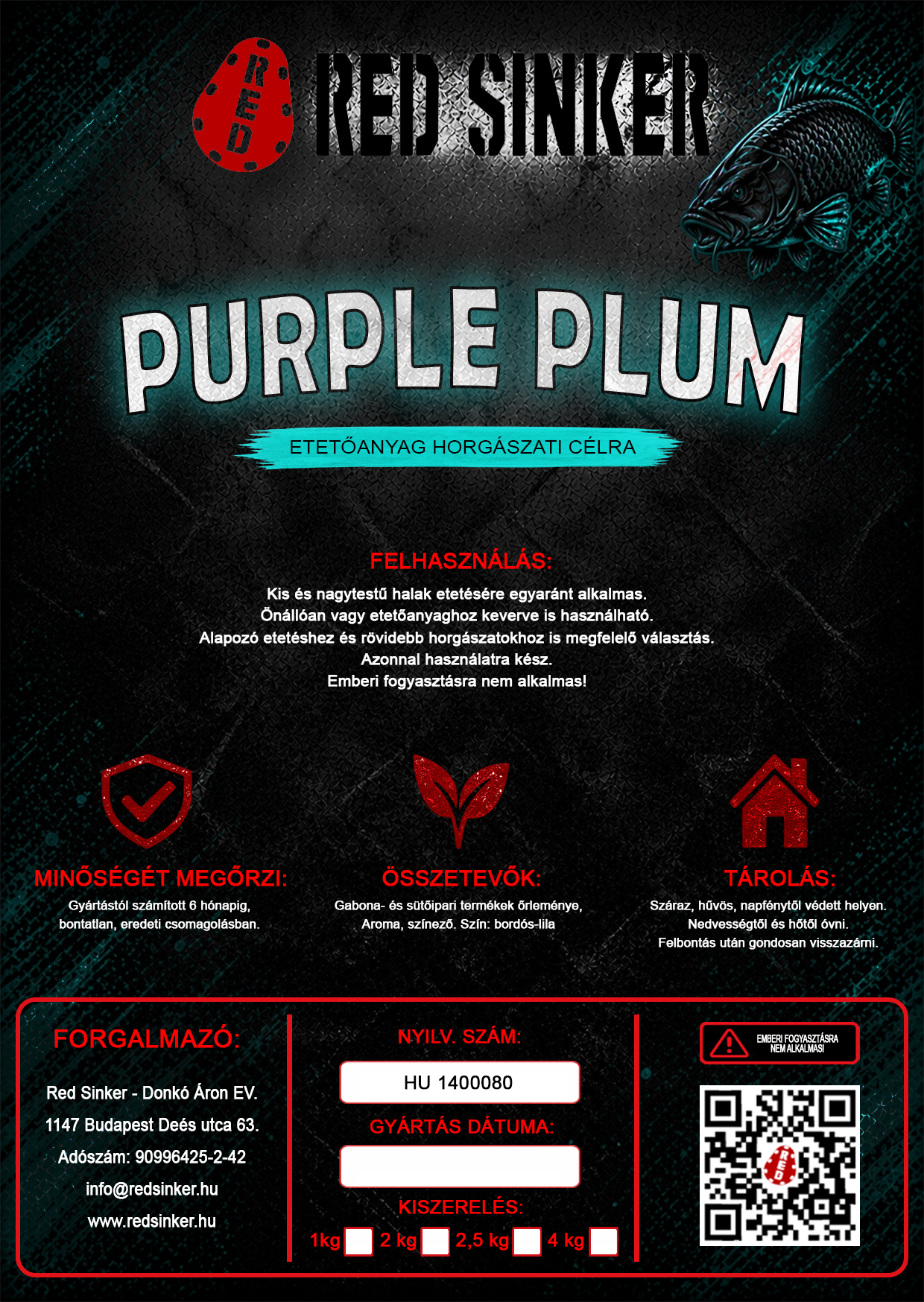 Red Sinker Purple Plum - Image 2
