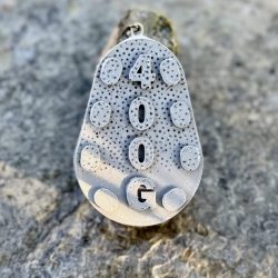 400 grammos Red Sinker Grippa horgász súly szürke színben. Red Sinker Grippa horgász súly 400g szürke színben