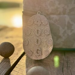 400 grammos Red Sinker Grippa horgász súly barna színben. Red Sinker Grippa horgász súly 400g barna színben