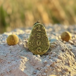 150 grammos Red Sinker Grippa horgász súly sárga színben. Red Sinker Grippa horgász súly 150g sárga színben